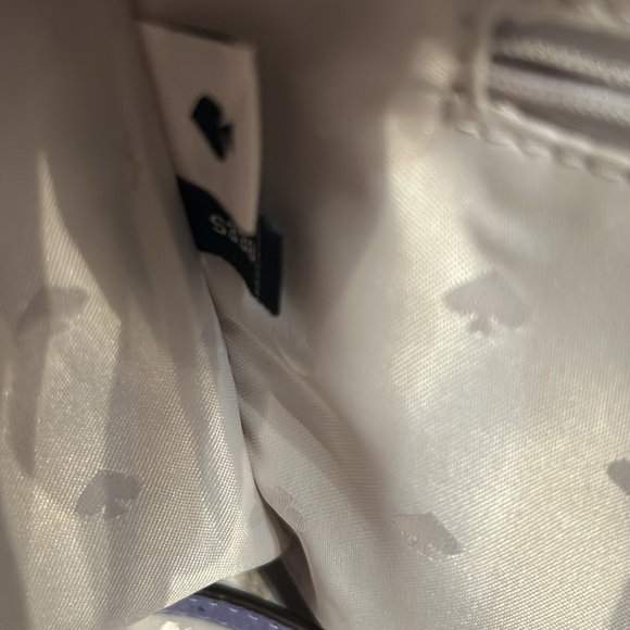 Kate Spade medium top zip satchel WKRU6703 Rowe periwinkle twilight 445 - Picture 15 of 16